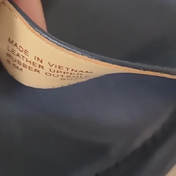 Michael Kors Navy Wedges - Picture 5 of 6